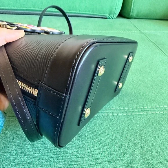 LOUIS VUITTON LV X TM Monogram Superflat Alma BB in Black - Picture 6 of 11